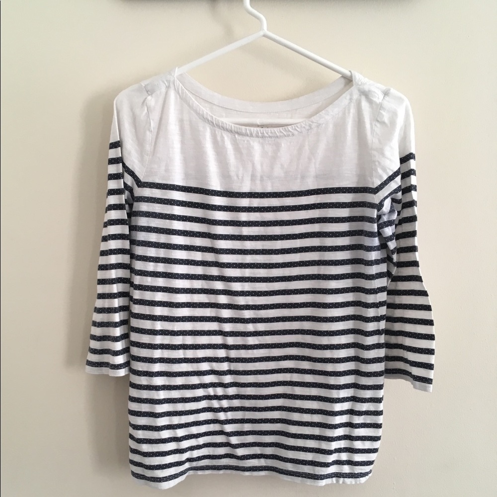 LOFT three quarter length cotton tunic